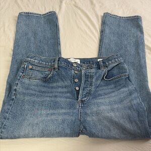 Denim Forum by Aritzia The Arlo High Rise Straight